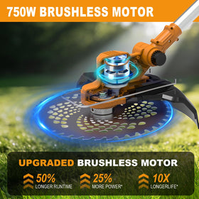 WQZXRTHY 180° swivel handle enables ergonomic trimming with precision.