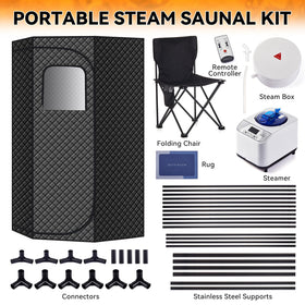 WR-Persist indoor-outdoor sauna tent ideal for quick wellness sessions anywhere.