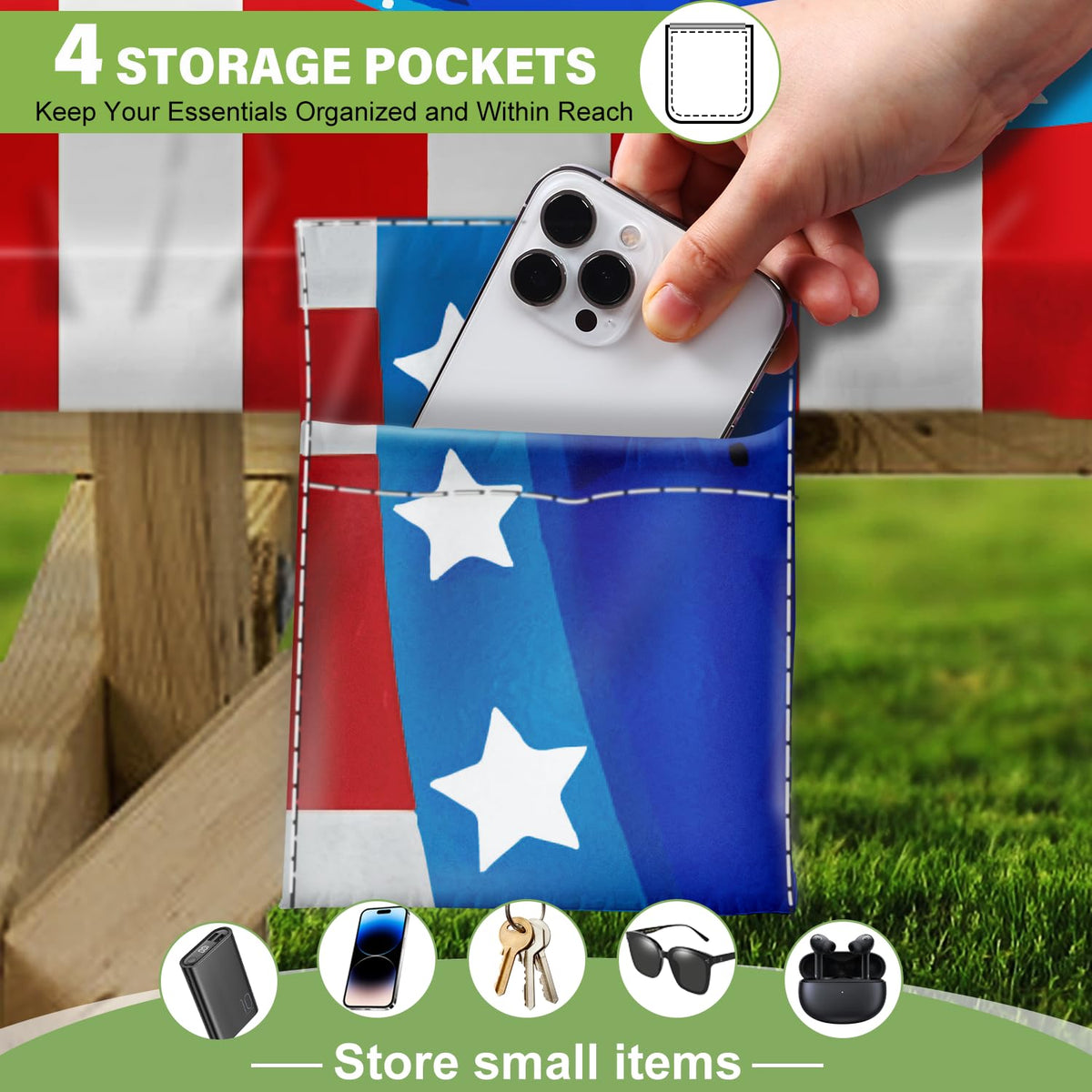 Wrakus portable storage bag included for easy packing