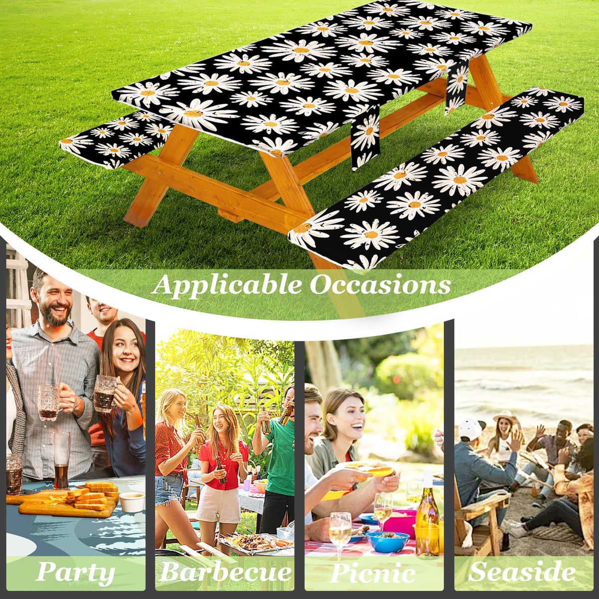 Wrakus portable storage bag with tablecloth for folding and carrying on outdoor trips.