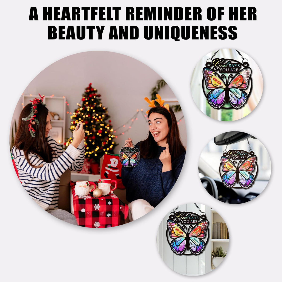 Wrappiness durable Christian gift suncatcher designed for daily use