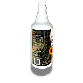 WriggleBrew label on 32 oz bottle, compact and easy to store.