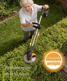 Wrneaoch 16 cutting discs for versatile yard care and edging tasks.
