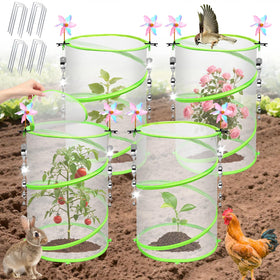 WSBXBB Bird Reflector Device pair deters birds with reflective motion for safer crops.