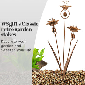 WSgift copper-tone calla lilies decorate patios and balconies beautifully.