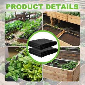 Wshxjzyay easy installation liner simplifies setup with staples or nails