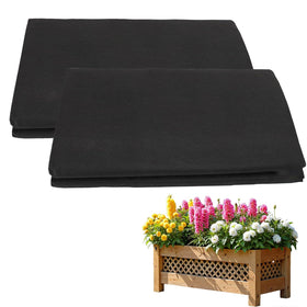 Wshxjzyay raised bed liner 63x114 supports soil containment and steady drainage