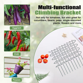 Wshxjzyay Tomato Twist Stake spiral offers easy installation without tools for quick setup.