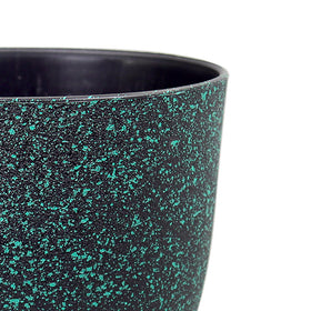 WSMKSZ round matte finish planter adds modern style to any room