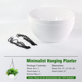 WSMKSZ large round planter suitable for outdoor and indoor spaces