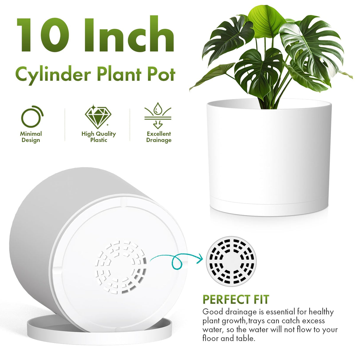 WSMKSZ matte white finish complements decor while resisting wear