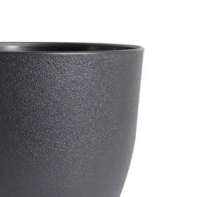 WSMKSZ modern decorative pot for indoor and outdoor spaces in black
