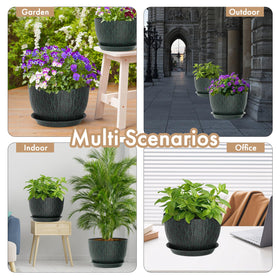WSMKSZ 12 inch pot makes a thoughtful gift for gardening enthusiasts.