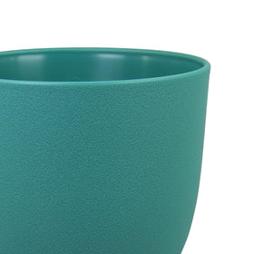 WSMKSZ planter with drainage hole and tray guarding surfaces