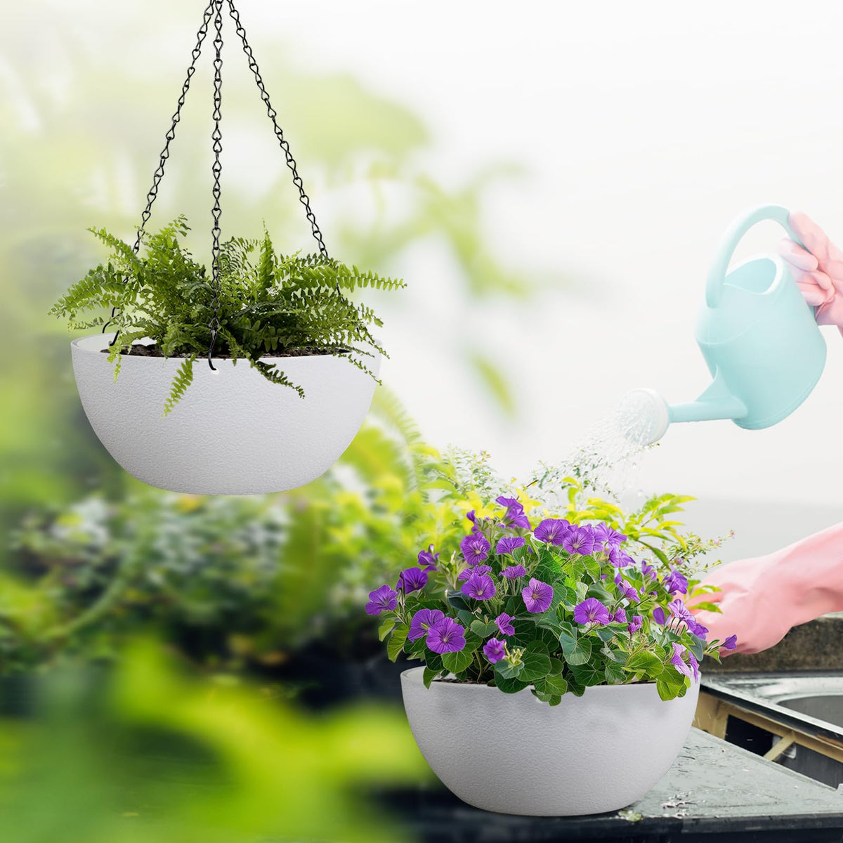 WSMKSZ safe lightweight pot reduces injury risk when moved