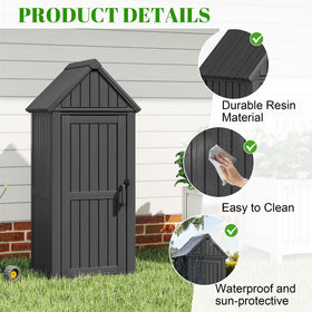 WTFGO resin cabinet material resists UV and weathering
