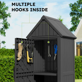 WTFGO top triangular storage area for extra small items