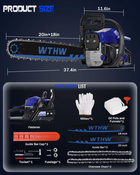 WTHW automatic oiler maintains steady chain lubrication