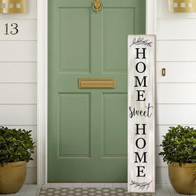 WUAHON rustic welcome décor adds warmth to front porch or patio