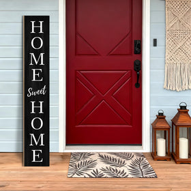 WUAHON three-panel porch sign durable design stands up to weather.