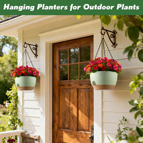 WUCEIAUU sturdy metal chain enables versatile indoor and outdoor displays.