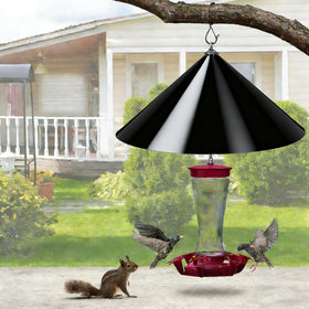 WUCYLKA durable-weatherproof squirrel-baffle resists outdoor elements