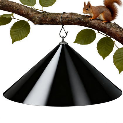 WUCYLKA squirrel-baffle on a pole-19inch shielding feeders from squirrels