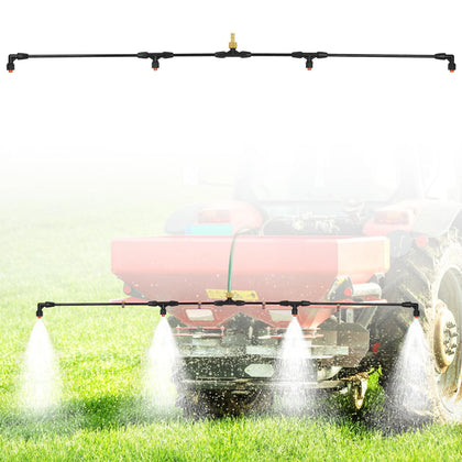 WUDIALIEN 4-nozzle sprayer boom wand extending to 55 inches for wide-area irrigation