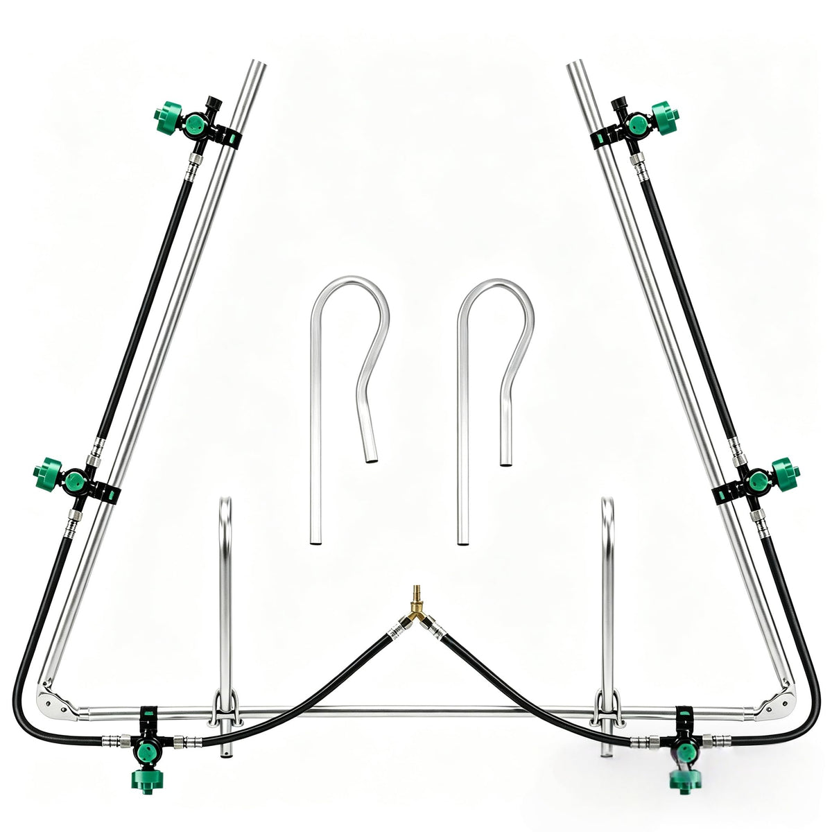 WUDIALIEN 6-nozzle foldable boom sprayer with 122-inch coverage for wide-field spraying.