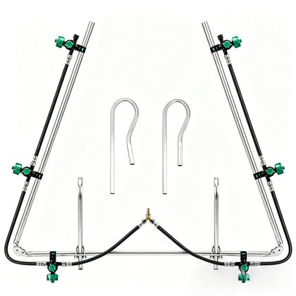 WUDIALIEN 6-nozzle foldable boom sprayer with 122-inch coverage for wide-field spraying.