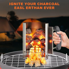 Wufoty fire starter pack in backpack for camping
