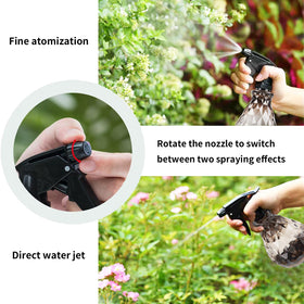 Wugongshan adjustable nozzle offers two mist modes for versatile spraying.