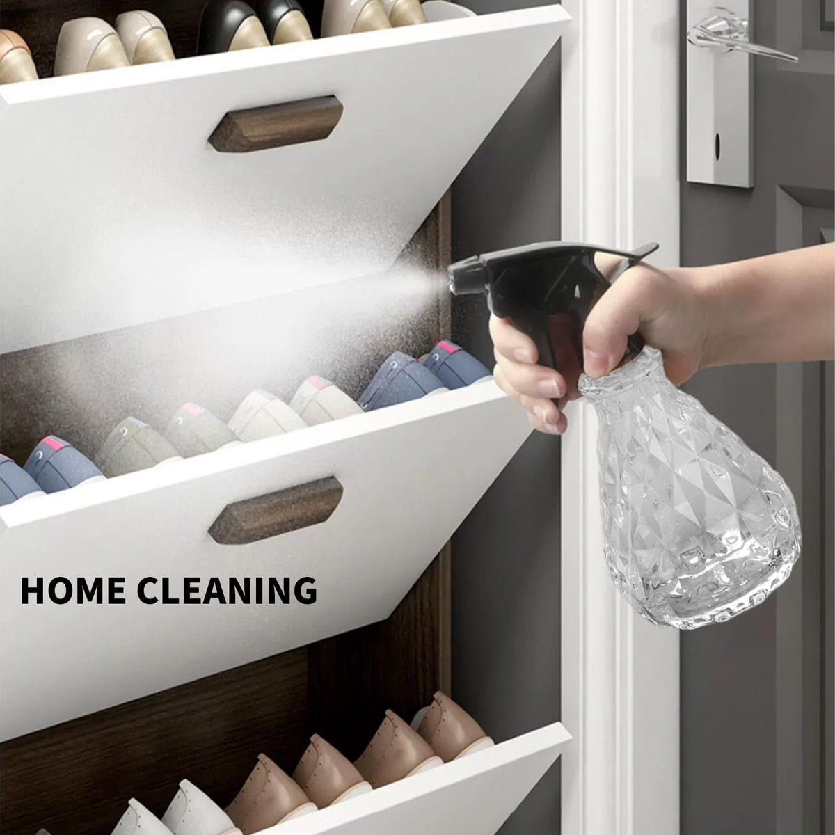 Wugongshan 500 ml bottle demonstrates ergonomic push head design.
