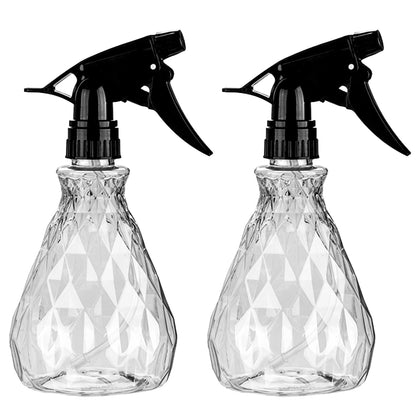 Wugongshan 500 ml spray bottle with clear body and ergonomic grip.