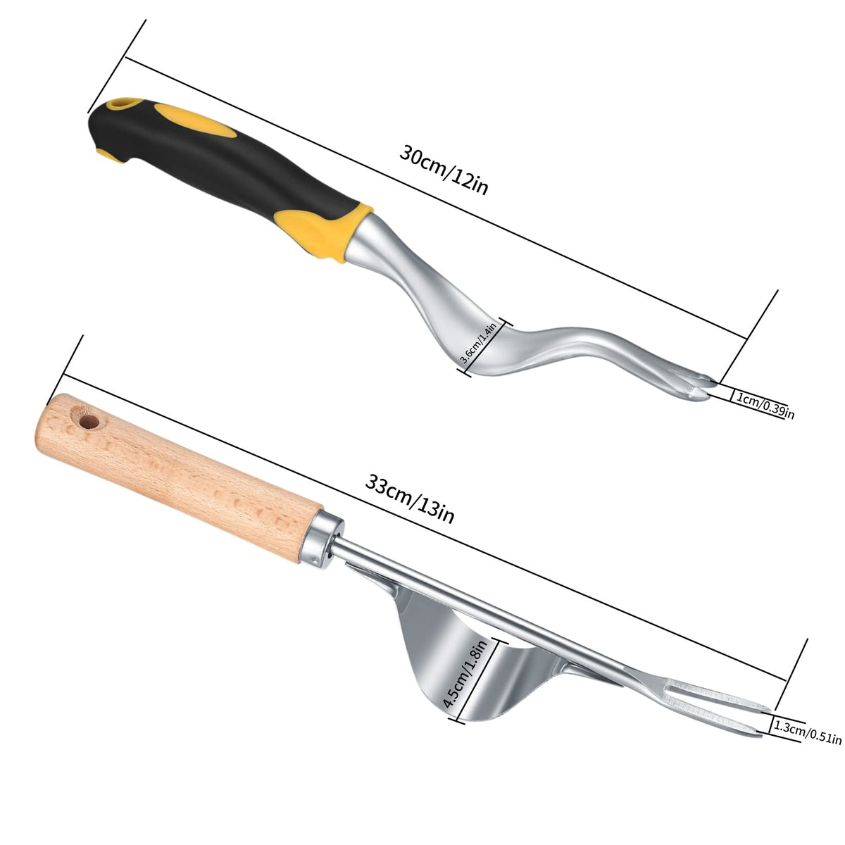 Wugongshan weeder tool featuring ergonomic handle for comfortable grip