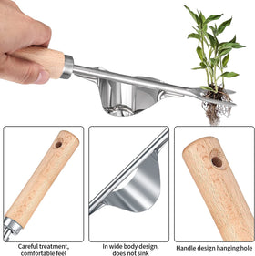 Wugongshan weeder removing dandelions and stubborn weeds efficiently