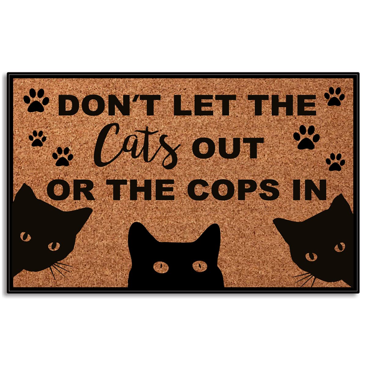 Wulidrom front door mat with low-profile design for easy entry and clean floors.