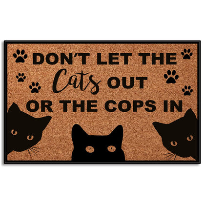 Wulidrom front door mat with low-profile design for easy entry and clean floors.