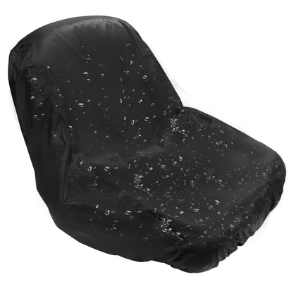 Wuples waterproof riding lawn mower seat cover protecting the seat from rain and spills