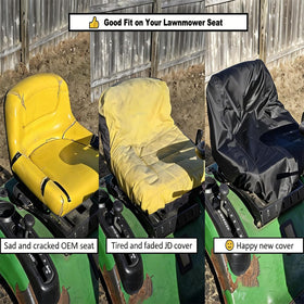 Wuples wide-compatibility seat cover fits 12.5 to 14 inch backrests
