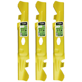 Wuples ZT1-50 blades pack demonstrates durable mulching blades for 50-inch decks.