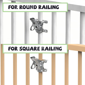 wuutyty aluminum die-cast bracket withstands windy outdoor use.