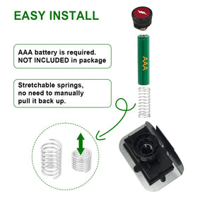WUVYFWN quick installation visual guide for DIY grill repair