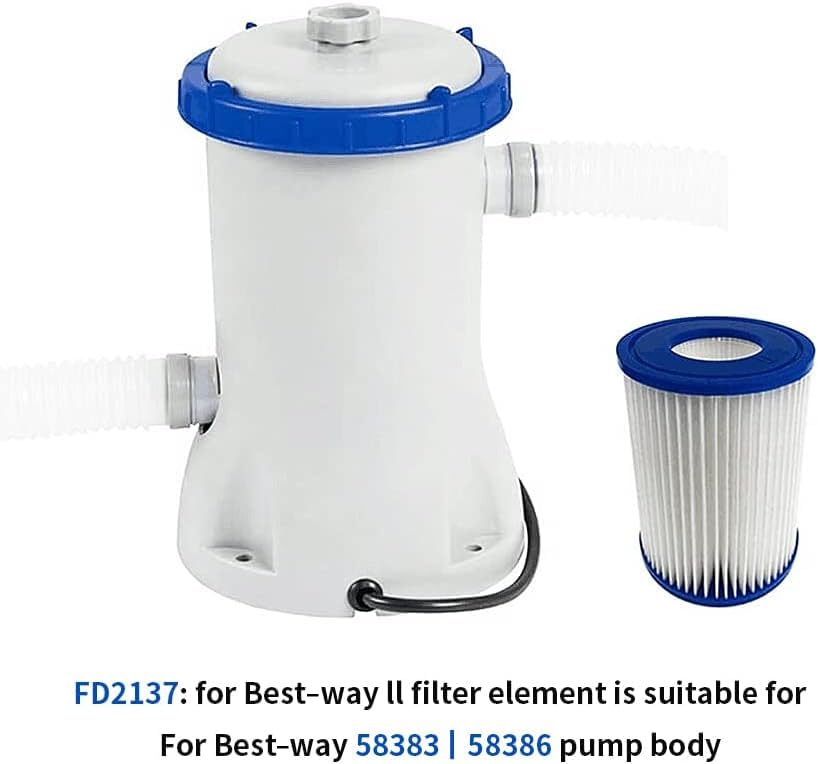 WuYan filter cartridge installed inside a pool pump for efficient filtration.