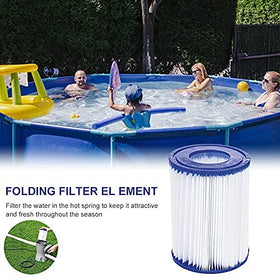 WuYan Lay Z Spa pump-compatible filter cartridge ready to improve spa filtration.