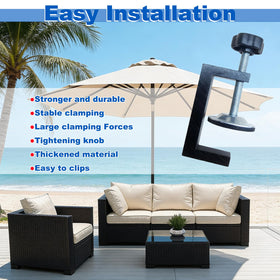 WUYIZHEHAO tool-free installation clip attaching quickly to furniture frame