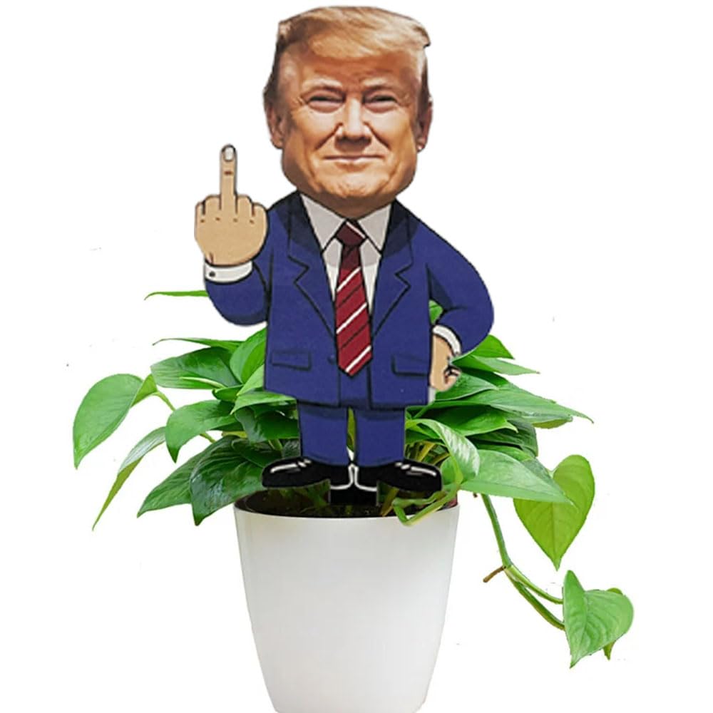 WVT Trump yard sign versatile for gardens patios and driveways.