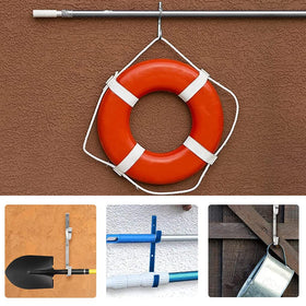 WWD POOL blue hanger provides quick access after pool cleaning
