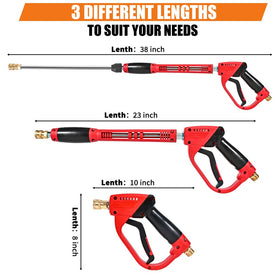 WXMECH five nozzle tips kit for versatile spray options