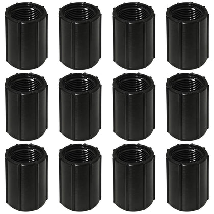WXNTLDOH 12-pack double female couplings for reliable sprinkler connections